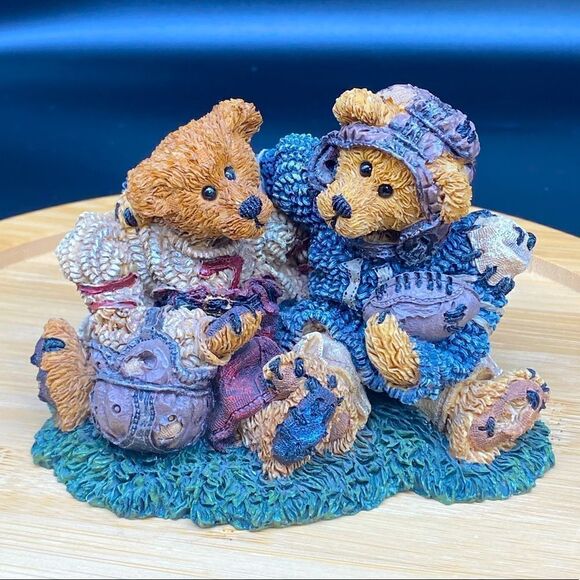 Boyd’s Bears & Friends Football Buddies from 1995 in mint condition with box - Picture 4 of 12